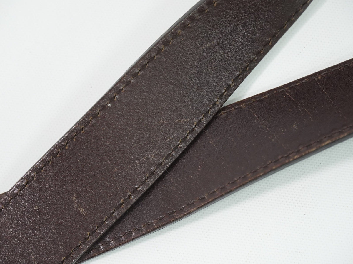 Gucci Flap Messenger Bag (Outlet) Guccissima Leather, Brown, Leather, Shoulder Bag