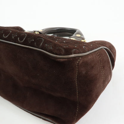 Celine Boogie Suede, Brown, Suede, Handbag