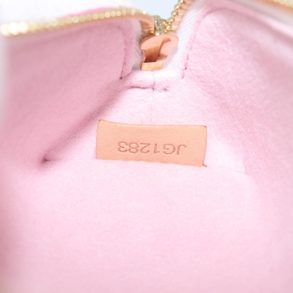 Louis Vuitton Elizabeth Pencil Limited Edition Escale Monogram Giant, Pink, Canvas, Clutch