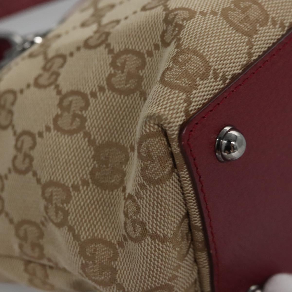 Gucci GG canvas, Beige, Canvas, handbag