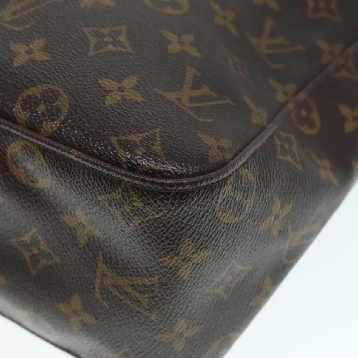 Louis Vuitton Looping GM, Brown, Canvas, shoulder