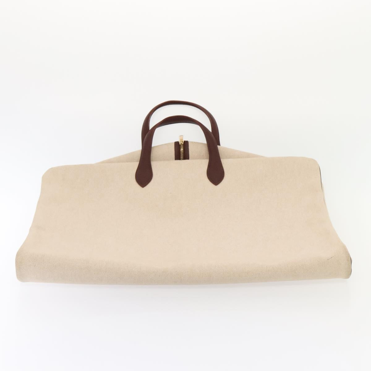 Hermès Victoria, Beige, Canvas, travel