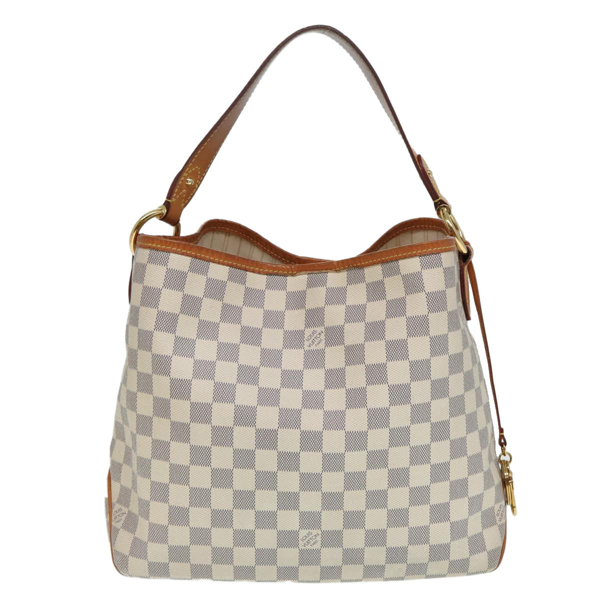 Louis Vuitton Delightful, Grey, Canvas, shoulder