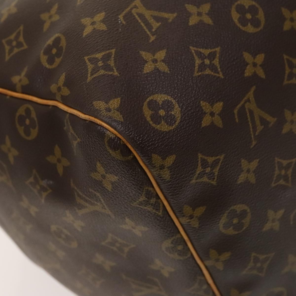 Louis Vuitton Keepall 60, Brown, Canvas, travel