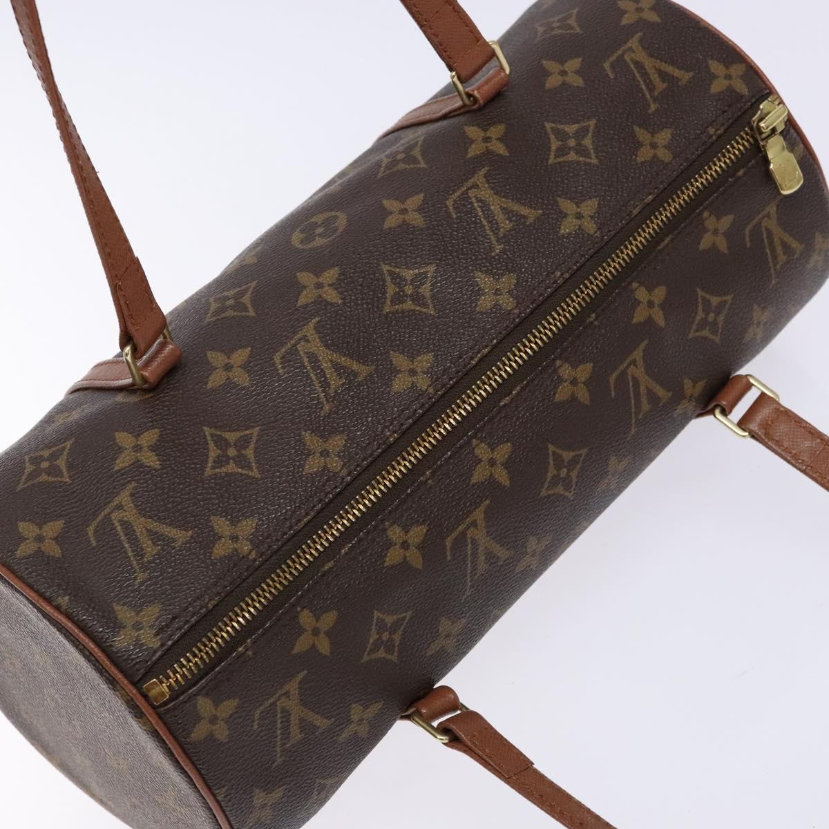 Louis Vuitton Papillon 30, Brown, Canvas, handbag