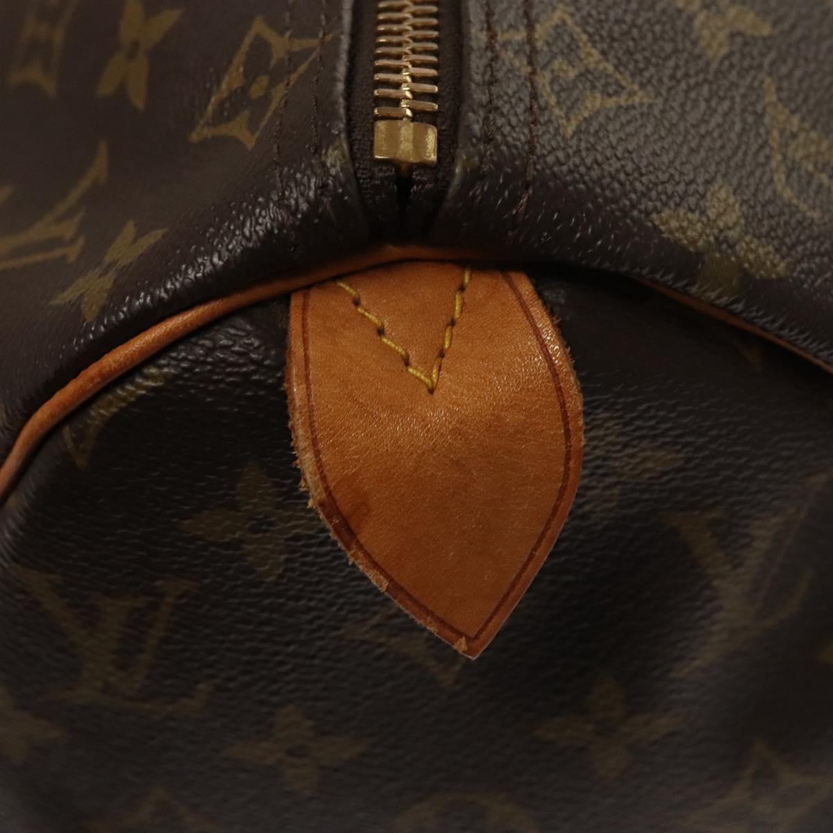 Louis Vuitton Keepall 45, Brown, Canvas, travel