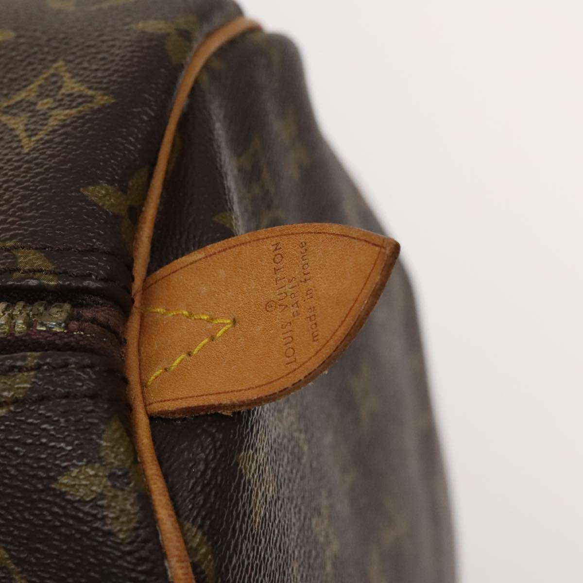 Louis Vuitton Keepall 60, Brown, Canvas, travel