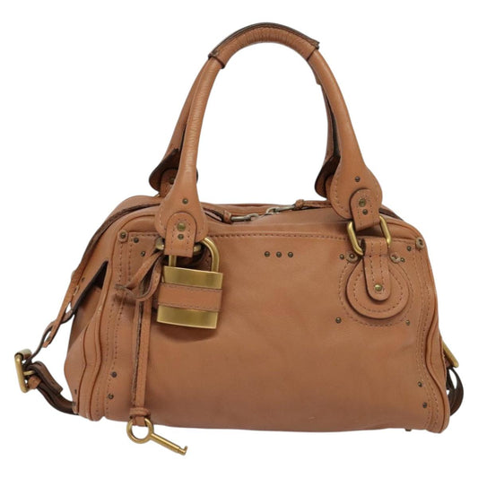 Chloé Paddington, Brown, Leather, handbag