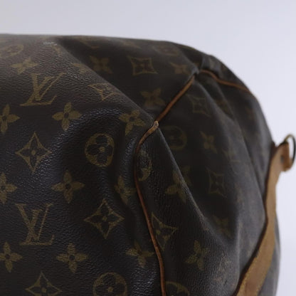 Louis Vuitton Keepall Bandoulière 60, Brown, Canvas, travel