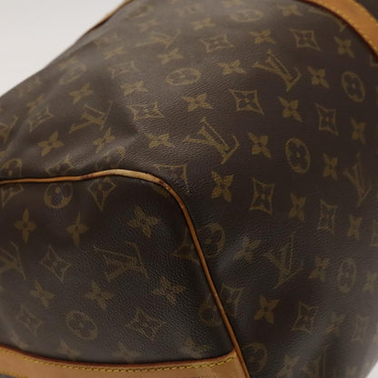 Louis Vuitton Keepall Bandoulière 55, Brown, Canvas, travel