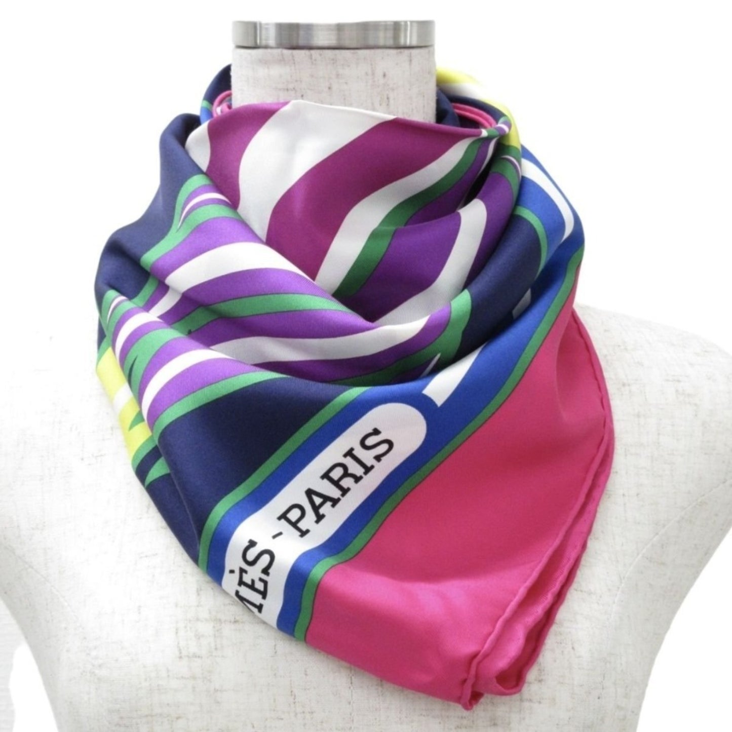 Hermès --, Multicolour, Silk, scarf