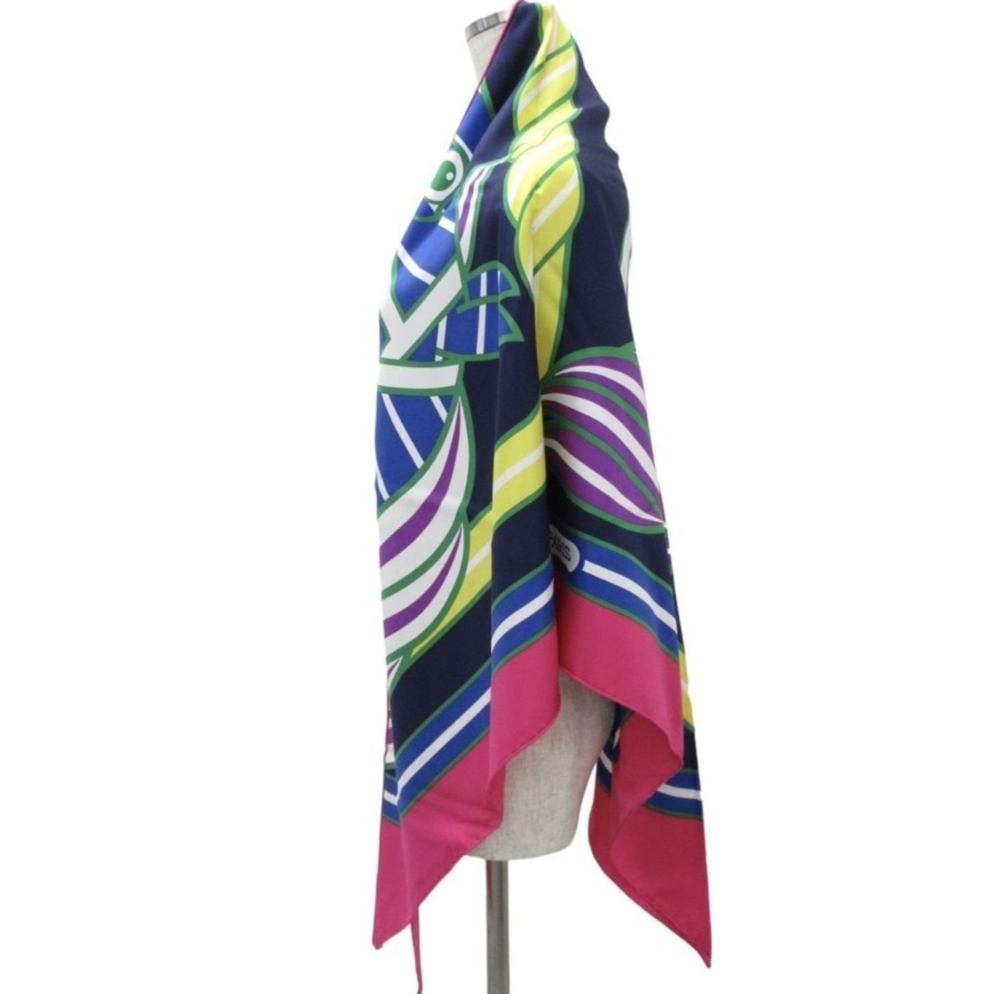 Hermès --, Multicolour, Silk, scarf