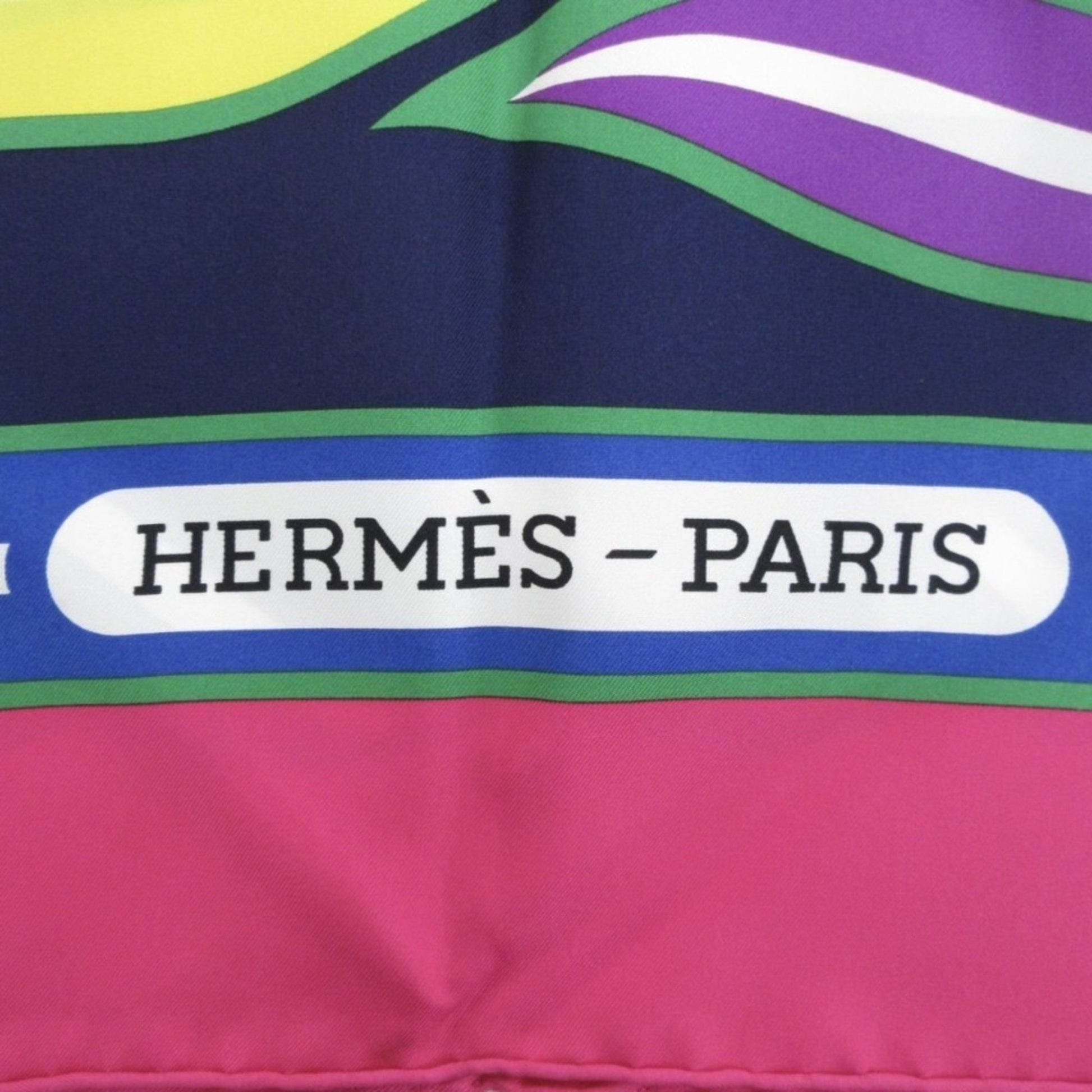 Hermès --, Multicolour, Silk, scarf