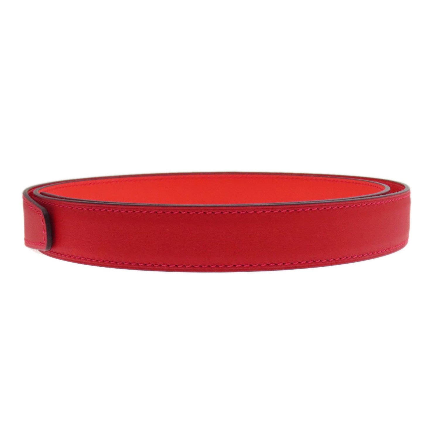 Hermès Collier de chien, Red, Leather, belt