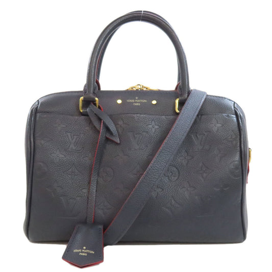 Louis Vuitton Speedy bandoulière 25, Navy, Leather, travel