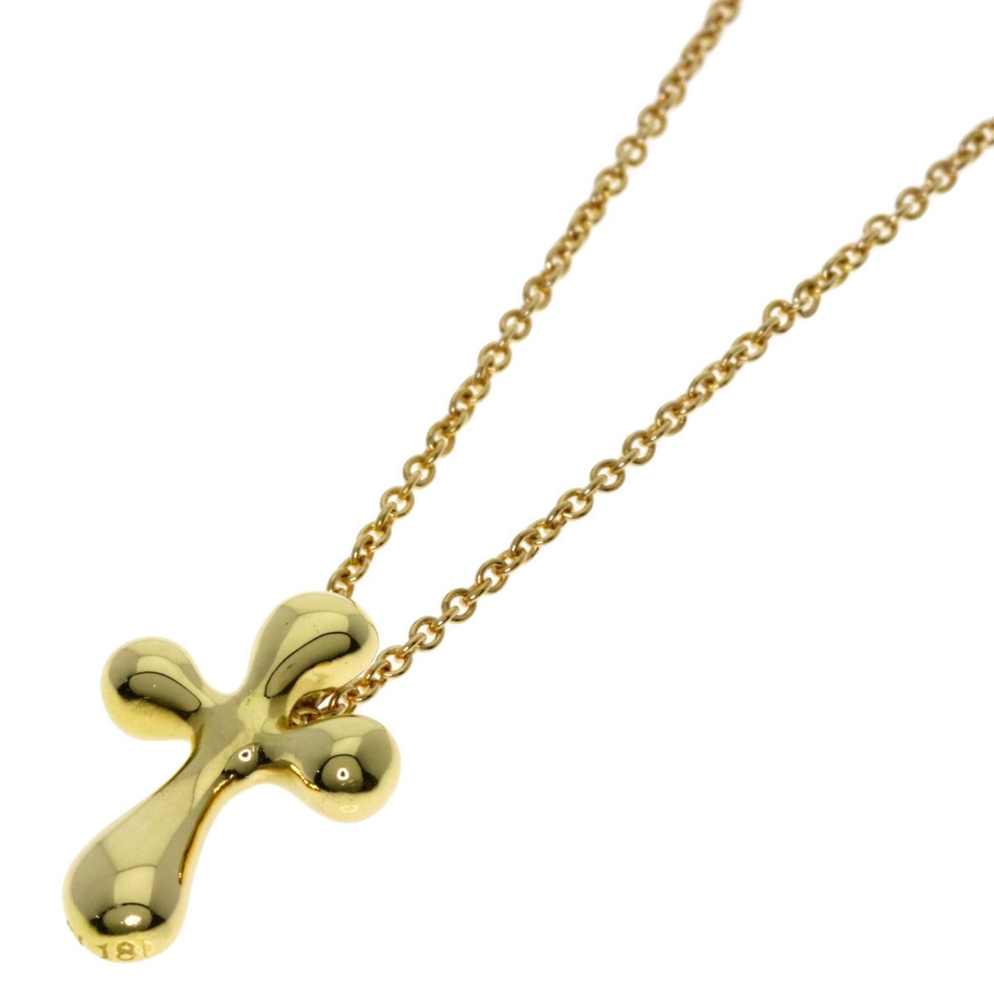 Tiffany & Co Croix, Gold, Yellow Gold, necklace