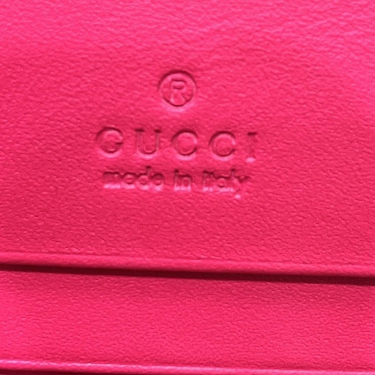 Gucci, Pink, Leather, wallet