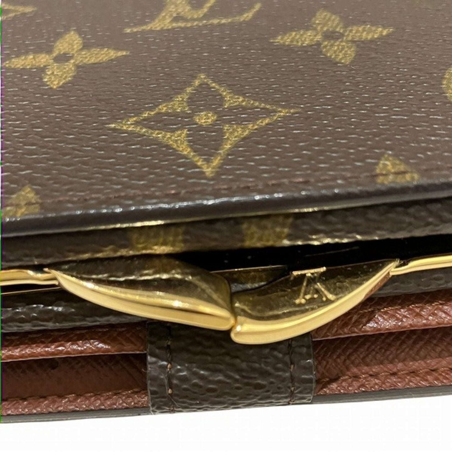 Louis Vuitton Viennois, Brown, Canvas, wallet