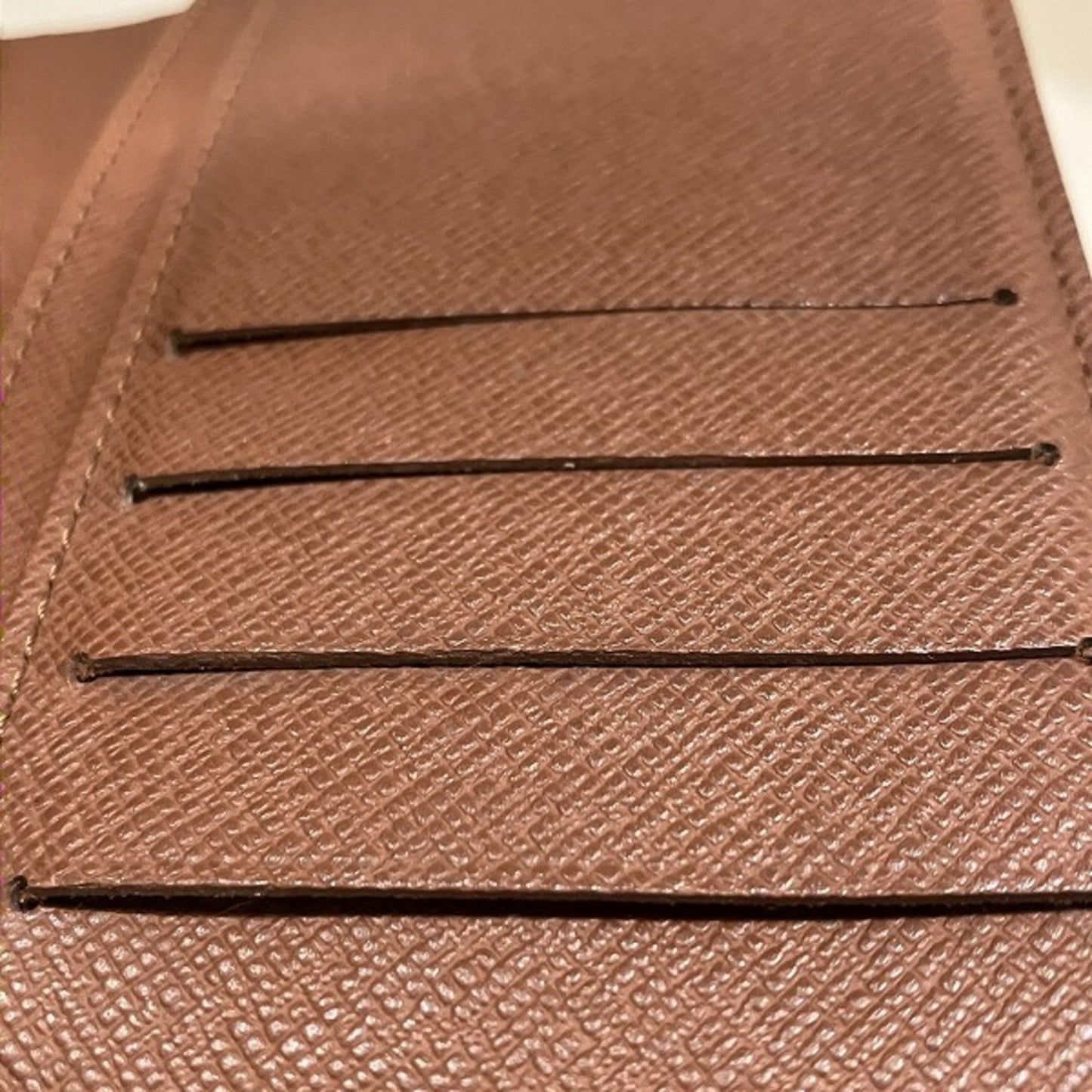 Louis Vuitton Viennois, Brown, Canvas, wallet