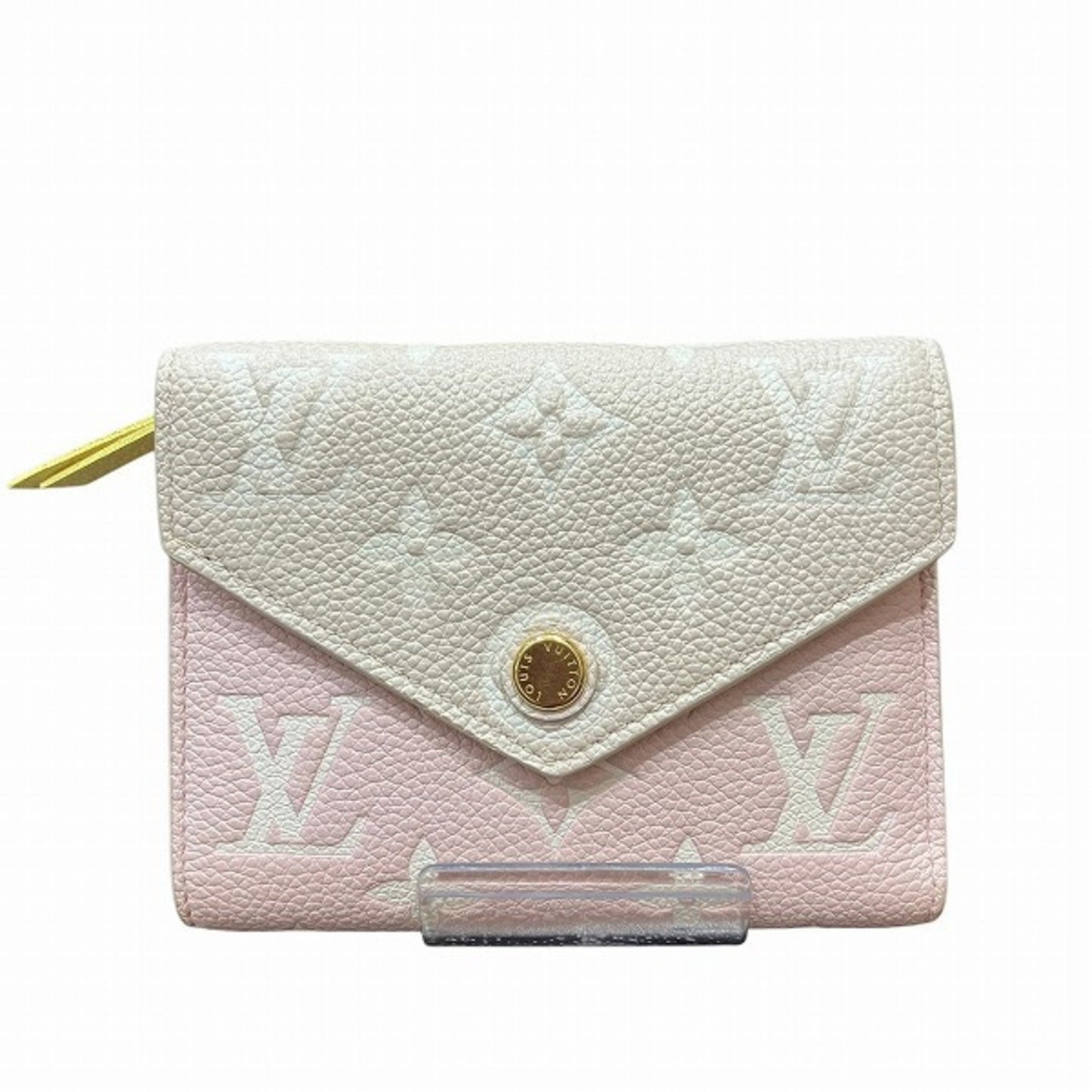 Louis Vuitton Victorine, Pink, Leather, wallet