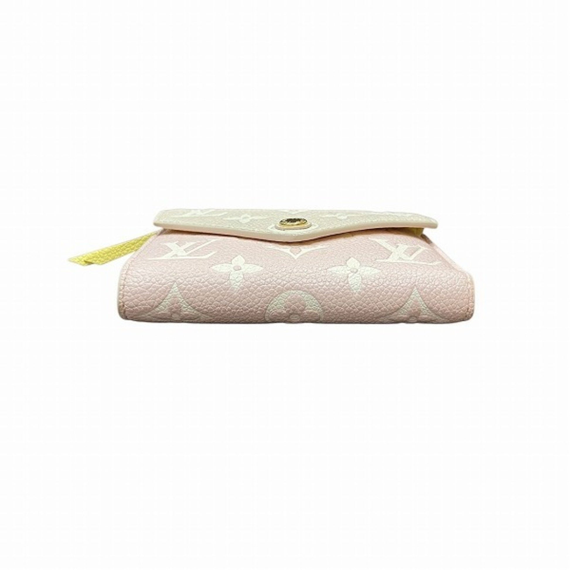 Louis Vuitton Victorine, Pink, Leather, wallet