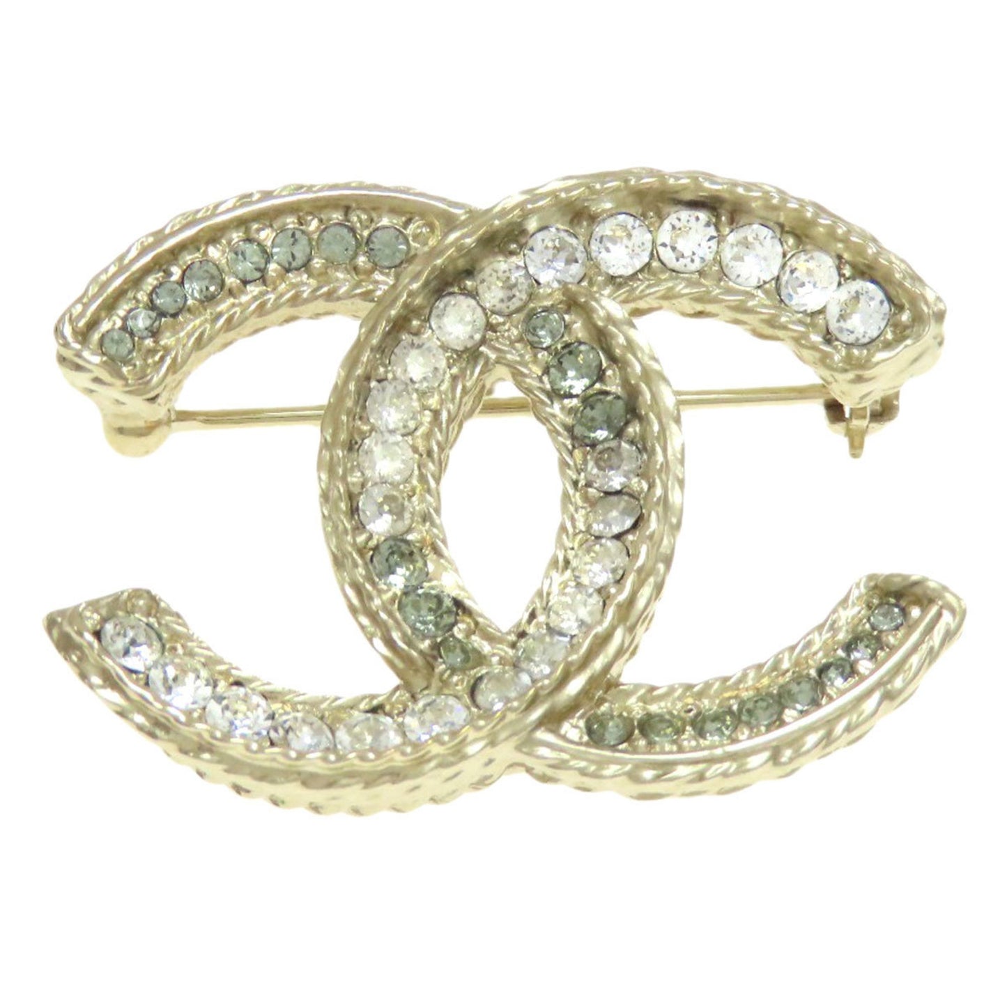 Chanel Coco Mark, Gold, Gold Plated, brooch