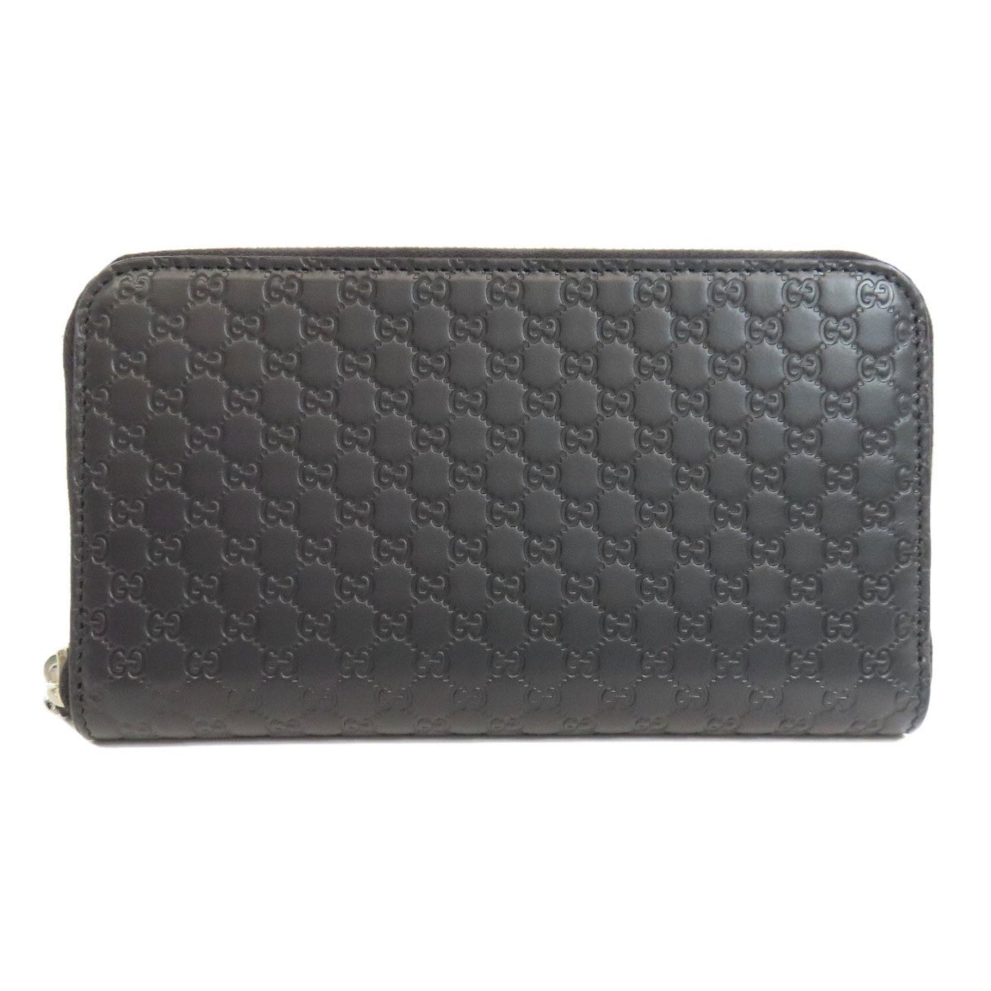 Gucci Micro guccissima, Black, Leather, wallet