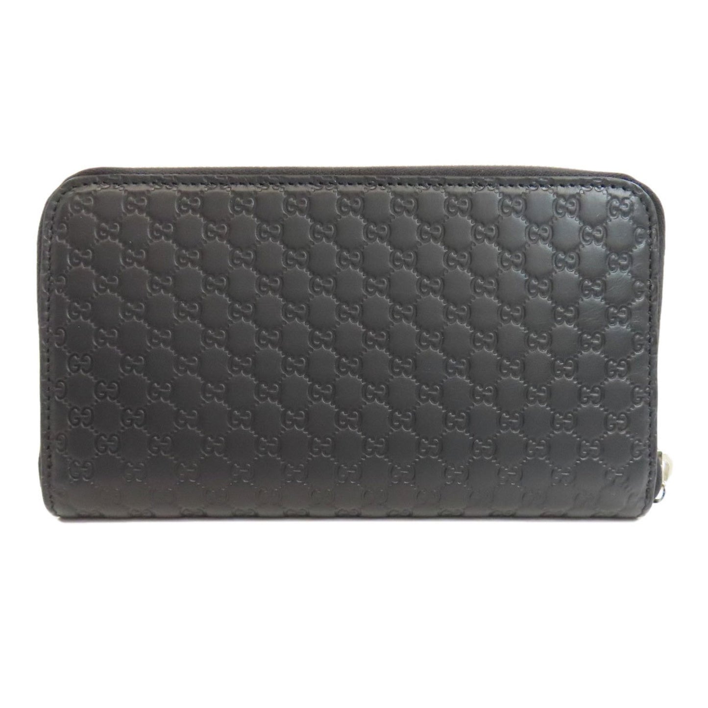 Gucci Micro guccissima, Black, Leather, wallet