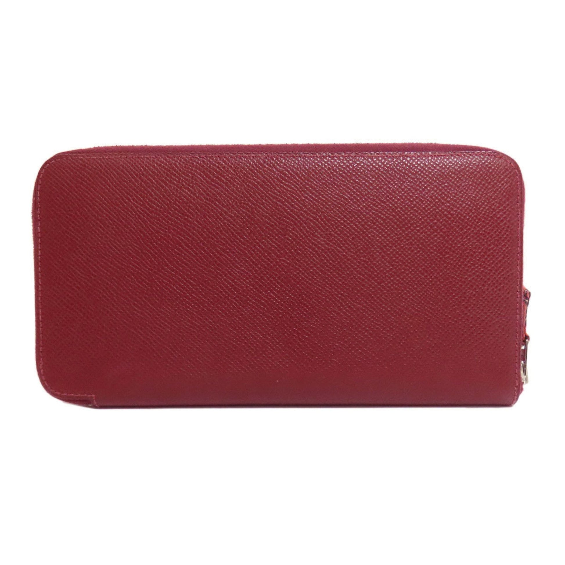 Hermès Azap, Burgundy, Leather, wallet