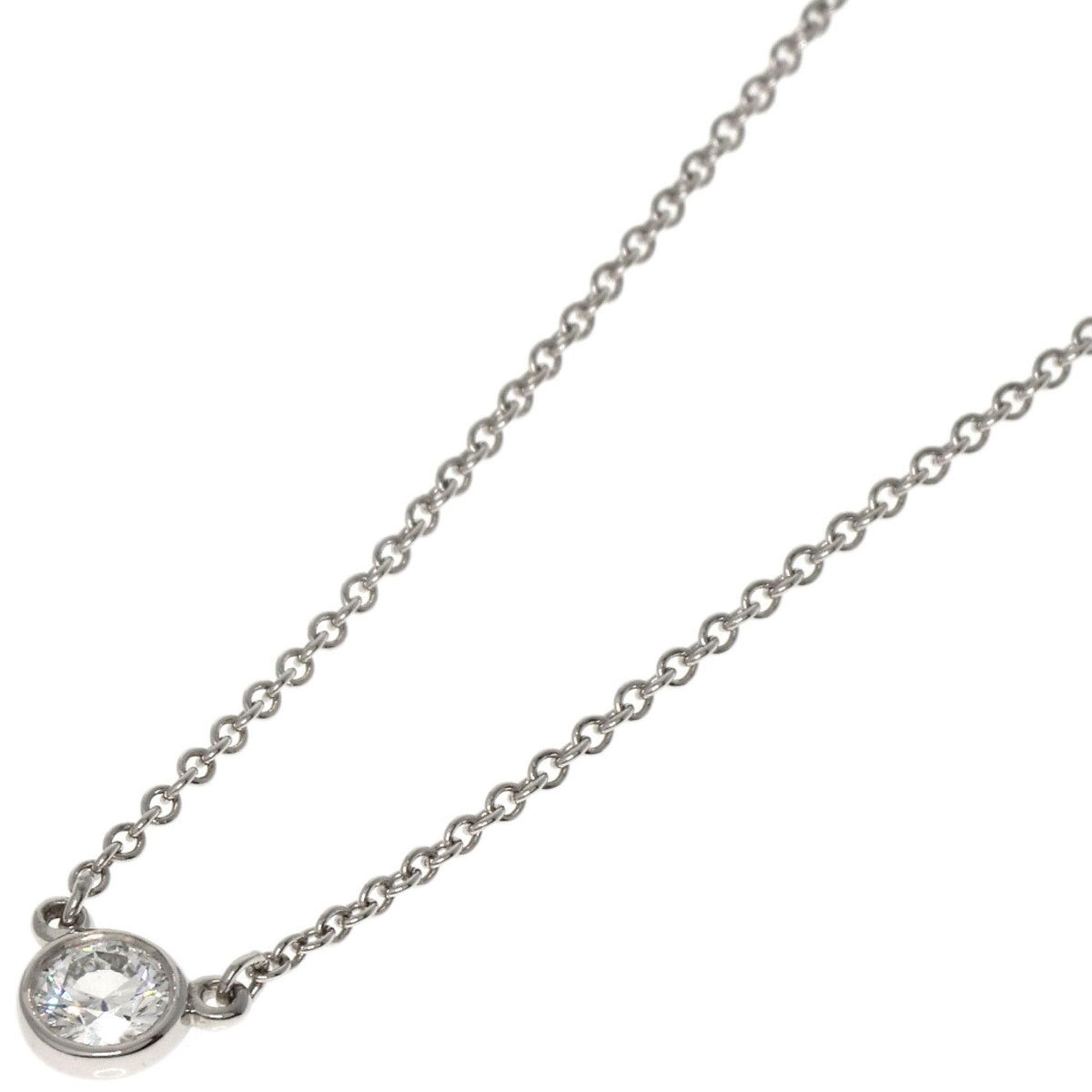 Tiffany & Co By the yard, Silver, Platinum, necklace