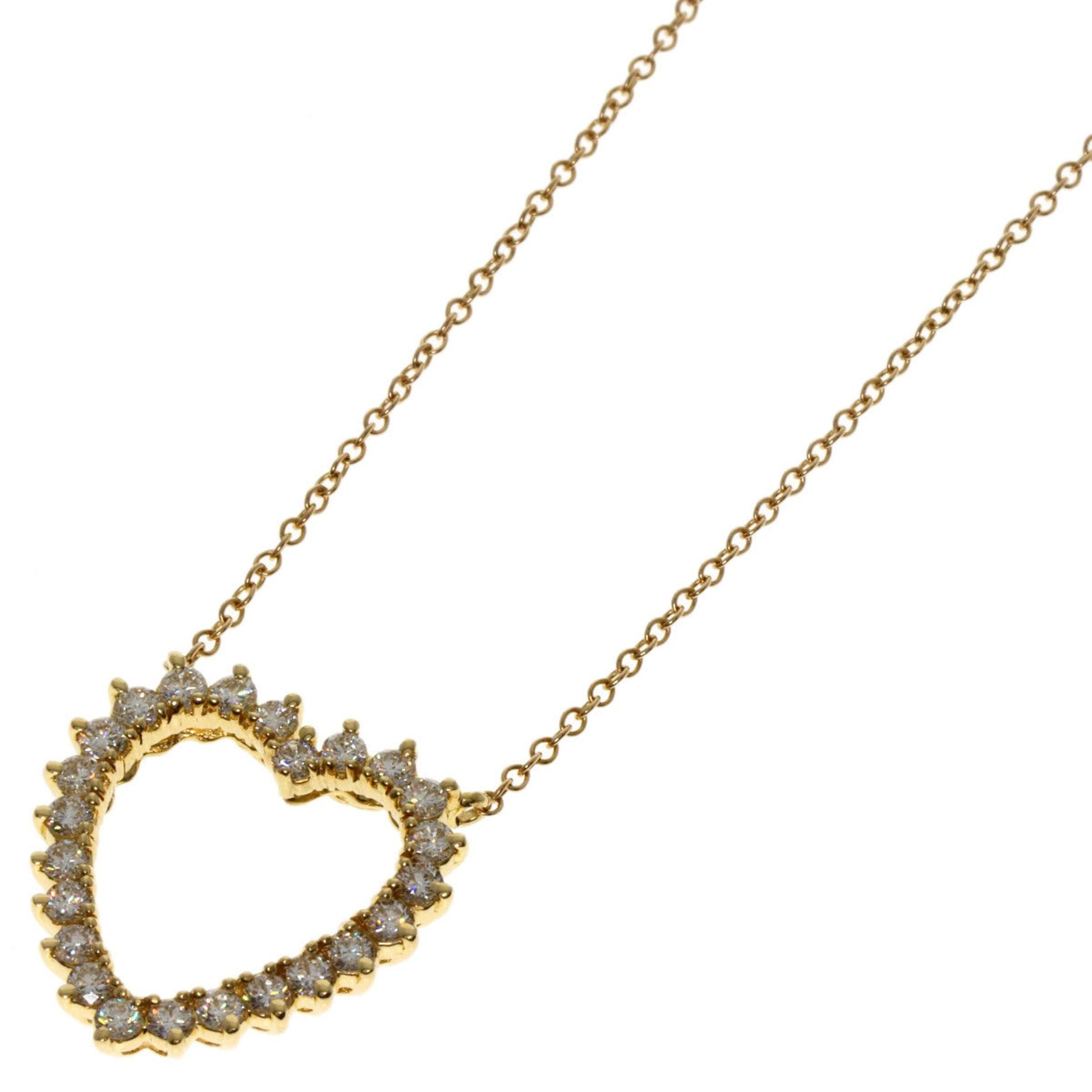 Tiffany & Co Heart, Gold, Yellow Gold, necklace