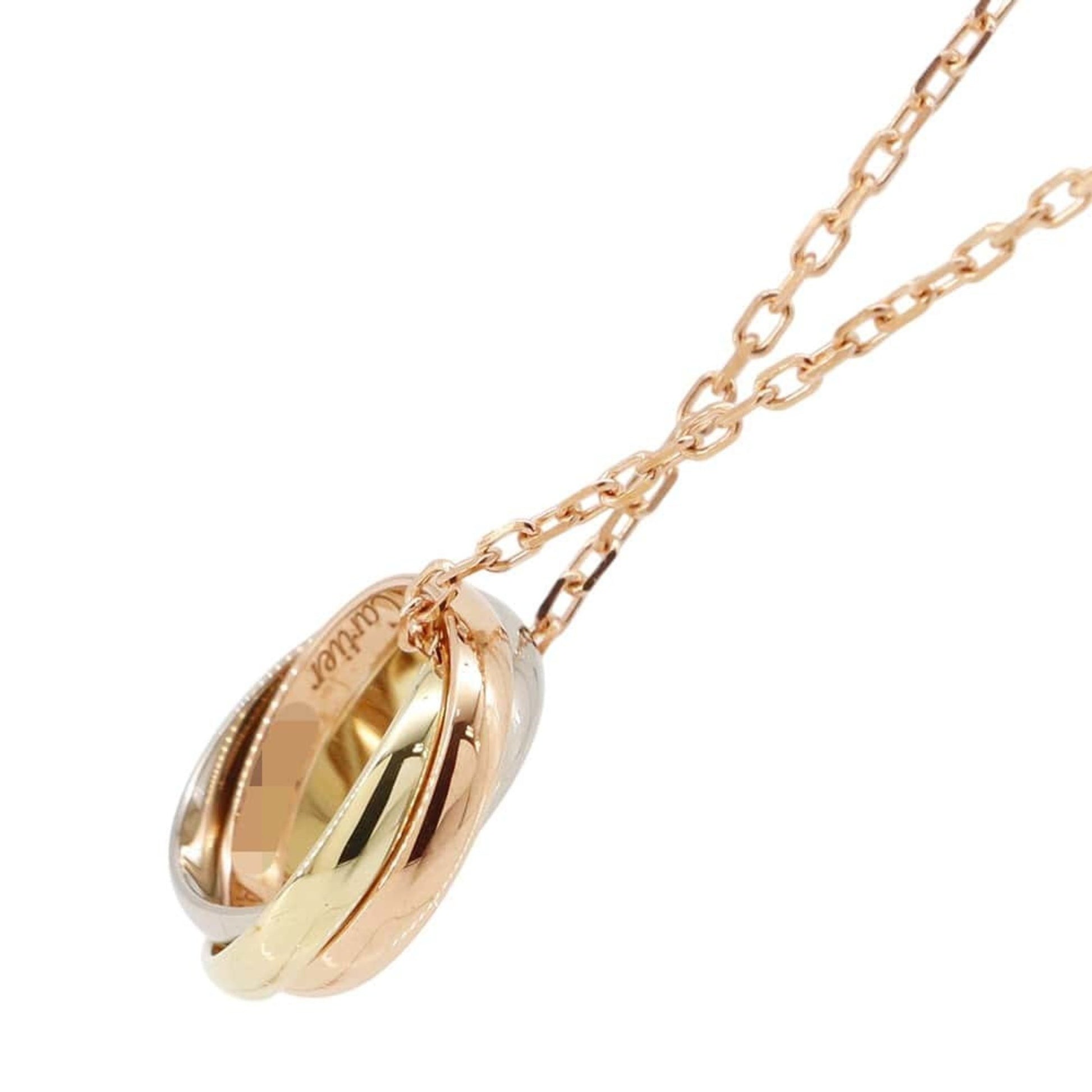 Cartier Trinity, Gold, Yellow Gold, necklace