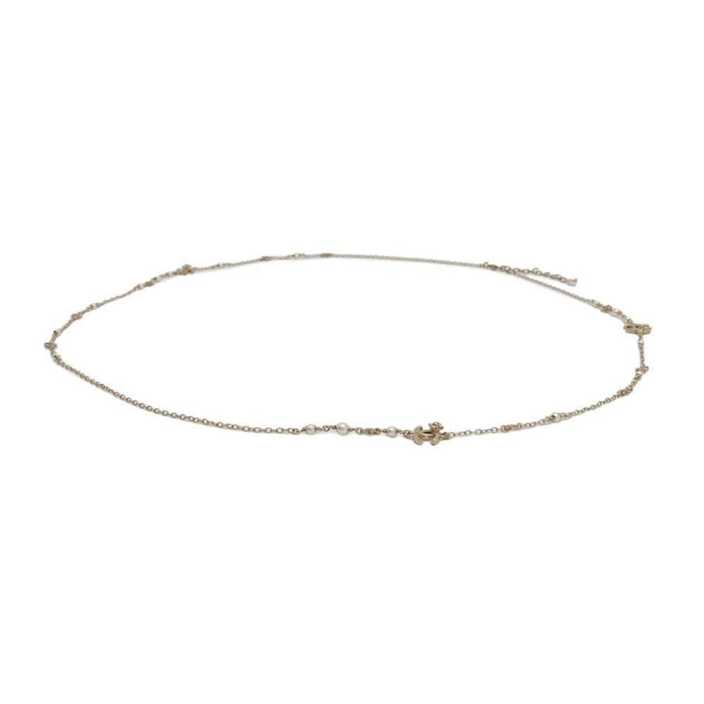 Chanel Coco Mark, Gold, Metal, necklace