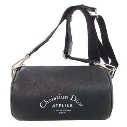 Dior Roller, Black, Leather, shoulder