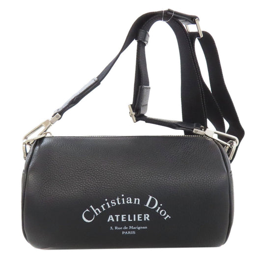 Dior Roller, Black, Leather, shoulder