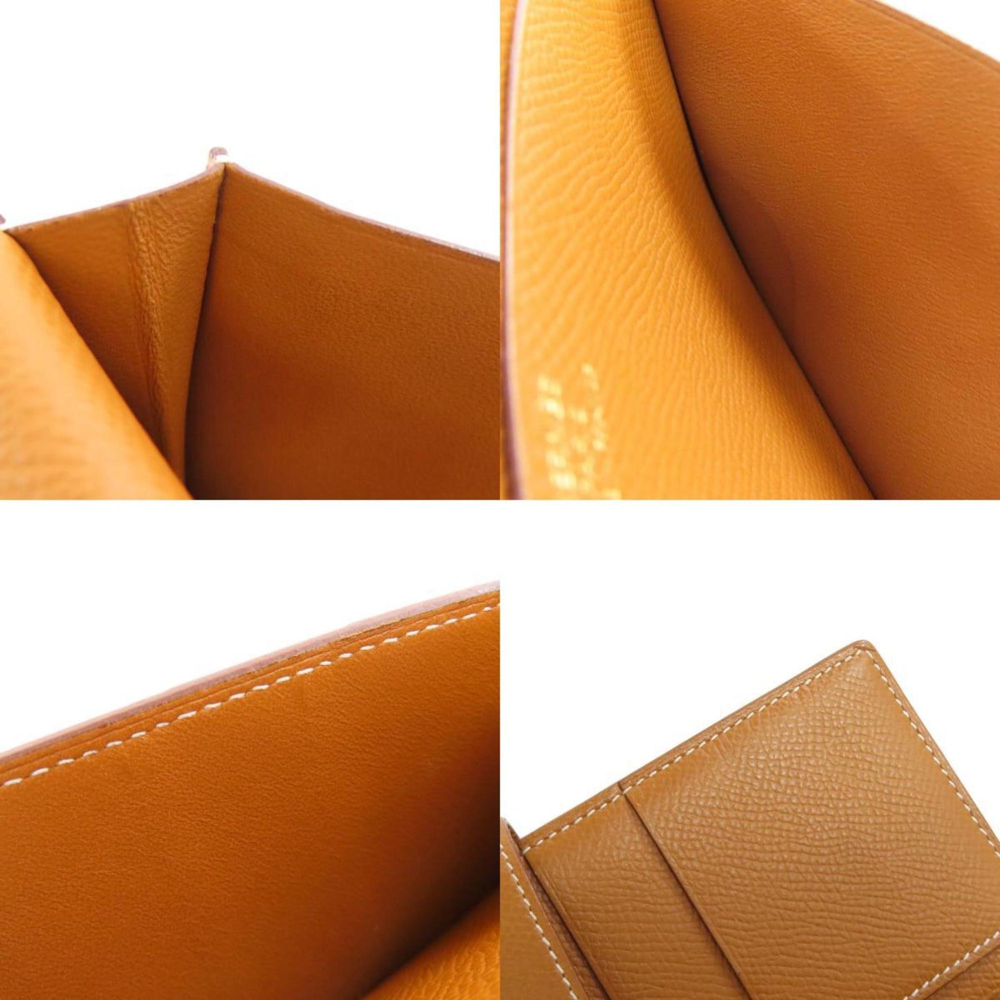 Hermès Béarn, Brown, Leather, wallet