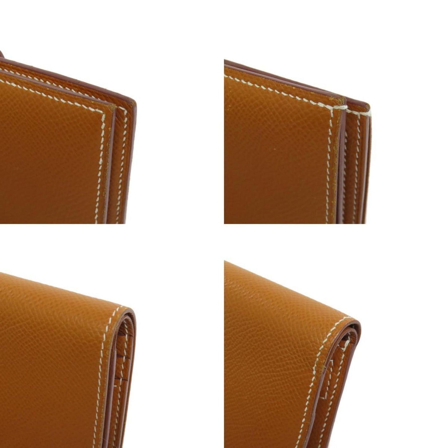 Hermès Béarn, Camel, Leather, wallet