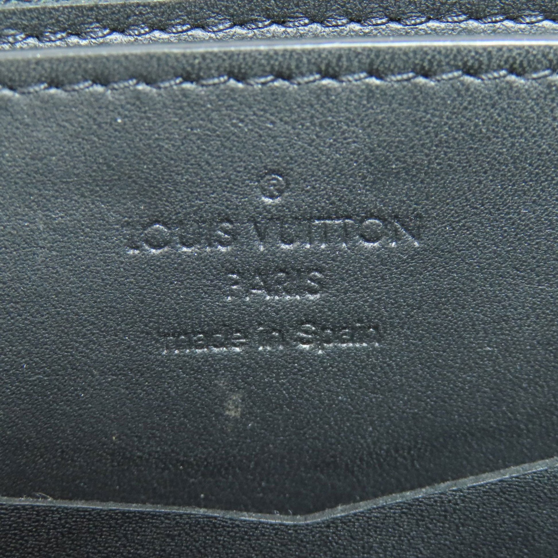 Louis Vuitton Zippy XL, Black, Canvas, wallet