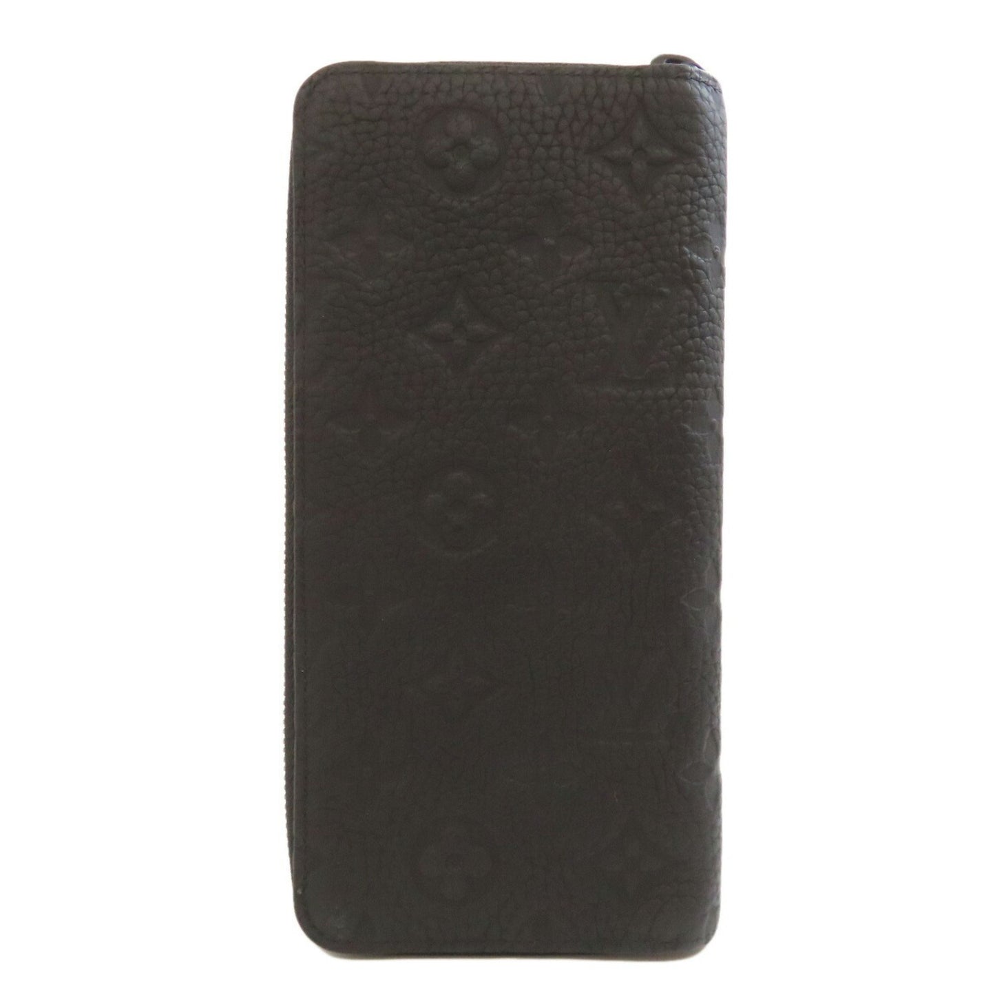 Louis Vuitton Zippy Wallet Vertical, Black, Leather, wallet