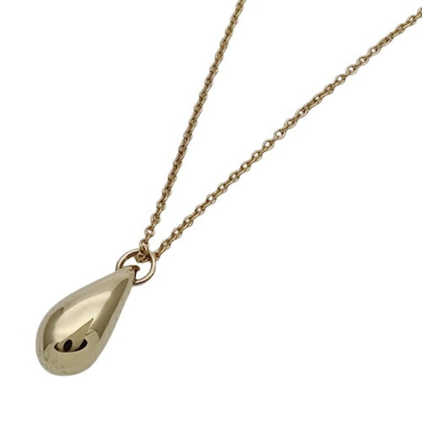 Tiffany & Co Teardrop, Gold, Yellow Gold, necklace