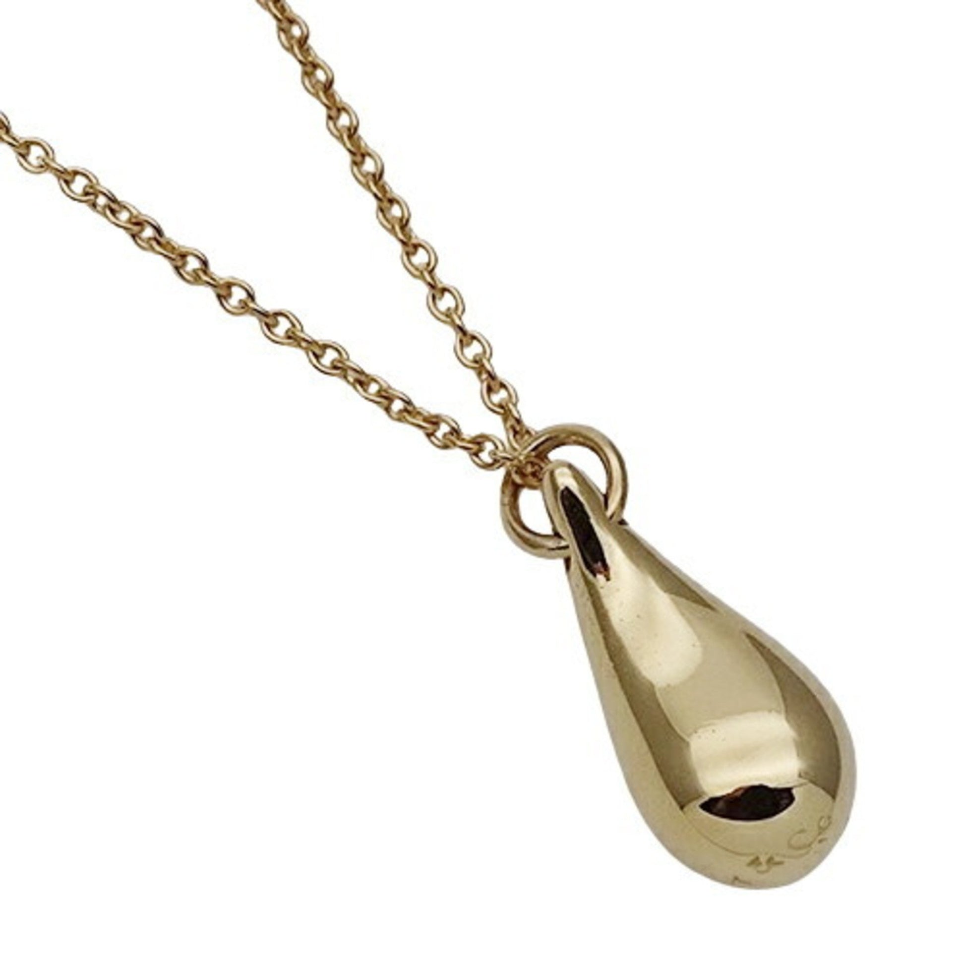 Tiffany & Co Teardrop, Gold, Yellow Gold, necklace