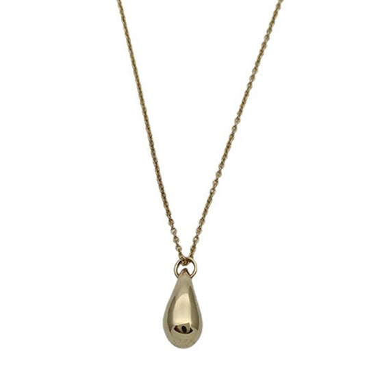 Tiffany & Co Teardrop, Gold, Yellow Gold, necklace