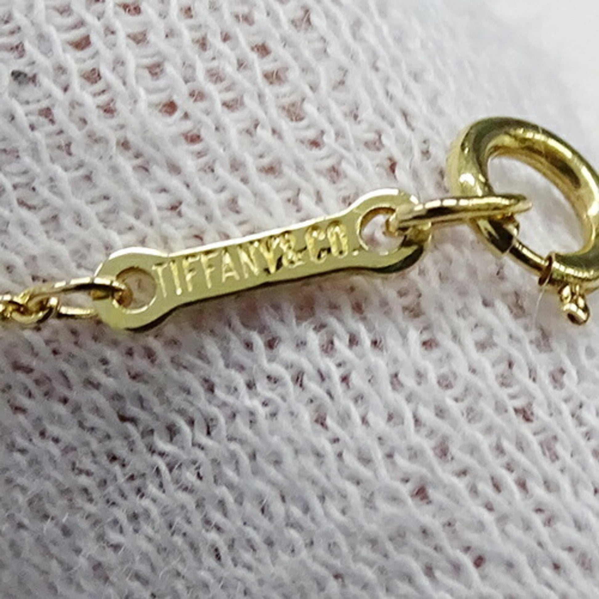 Tiffany & Co Teardrop, Gold, Yellow Gold, necklace