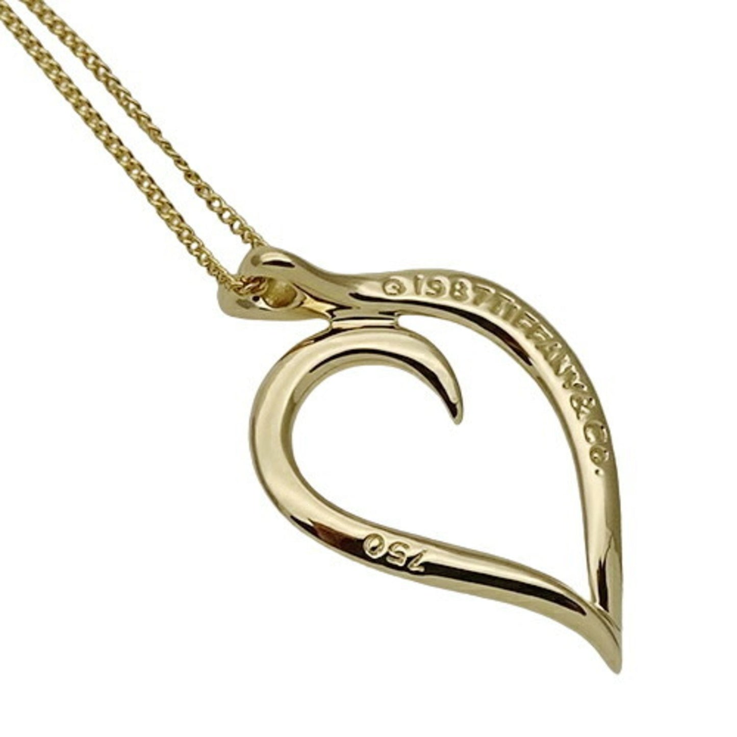 Tiffany & Co Leaf, Gold, Yellow Gold, necklace