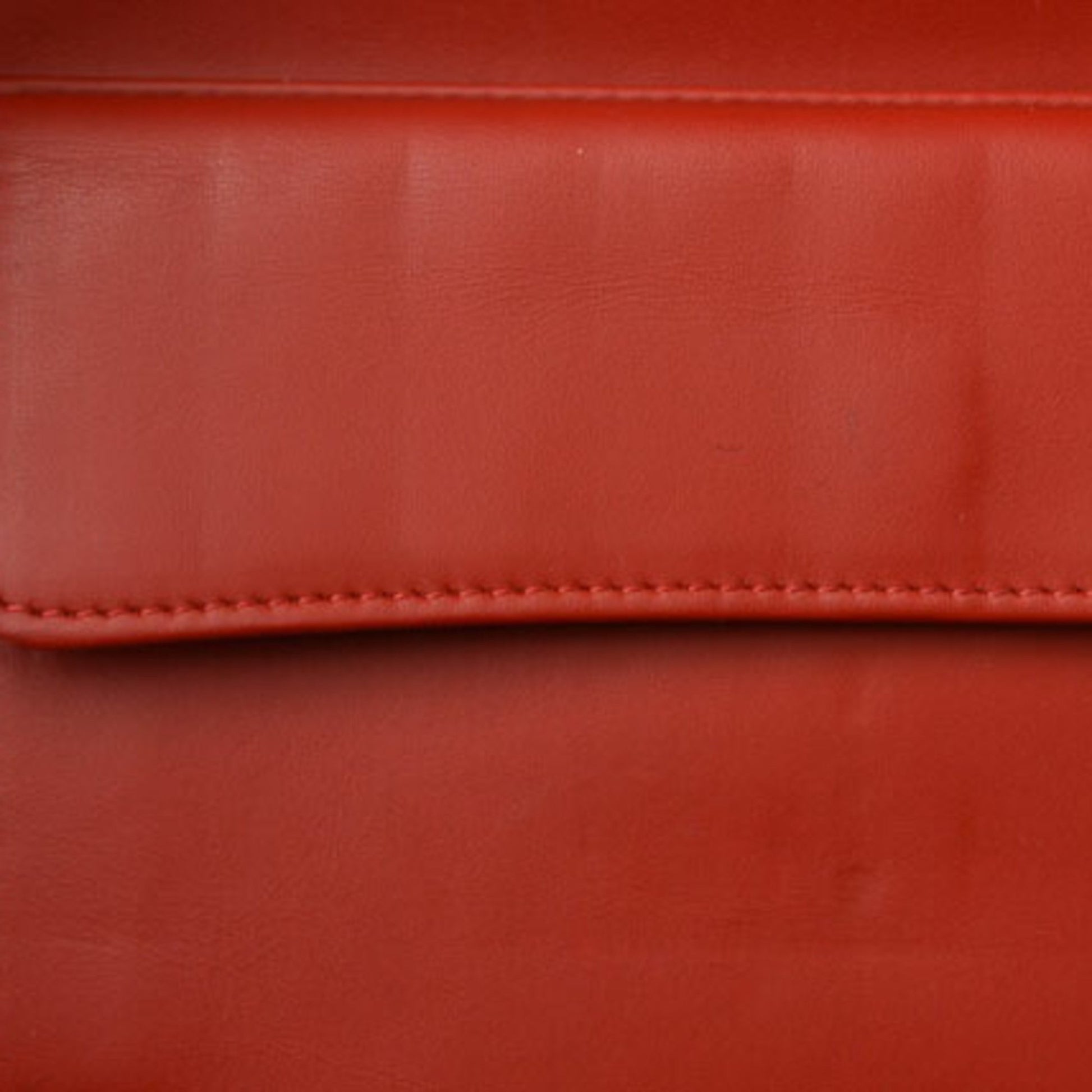 Chanel Matelassé, Red, Leather, wallet