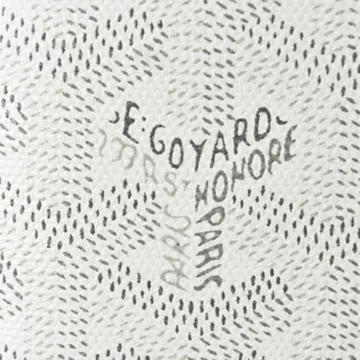 Goyard Richelieu, White, Canvas, wallet