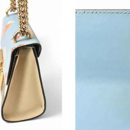 Gucci Padlock, Multicolour, Canvas, shoulder