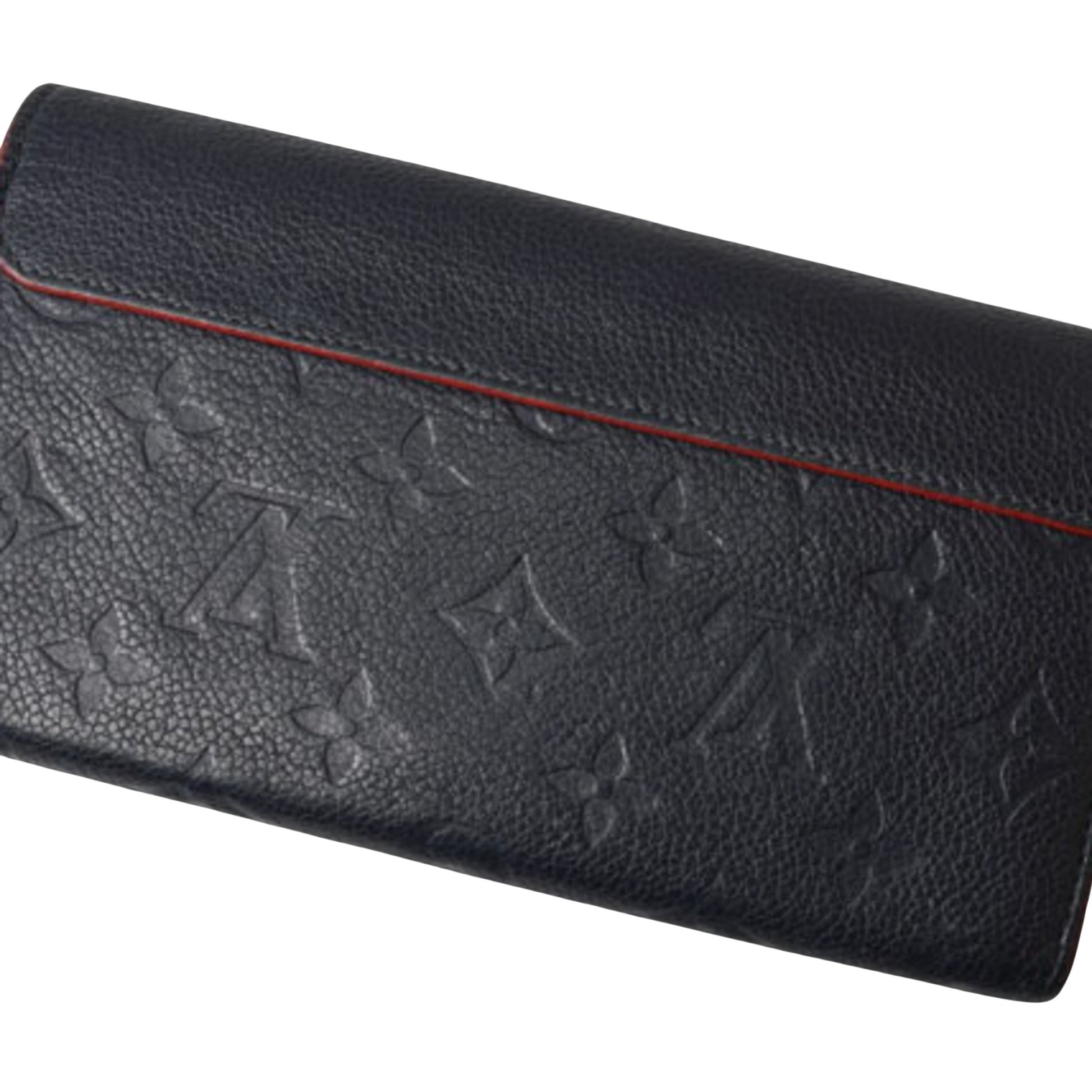 Louis Vuitton Pont Neuf, Navy, Leather, wallet