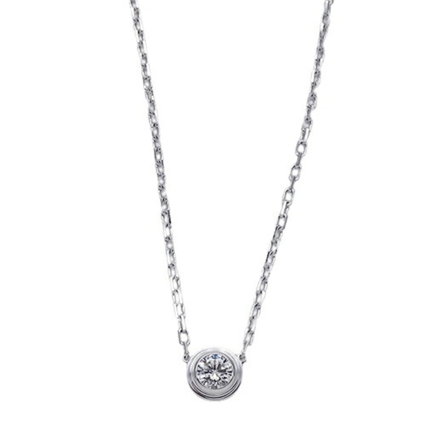 Cartier Cartier d'Amour, Silver, White Gold, necklace