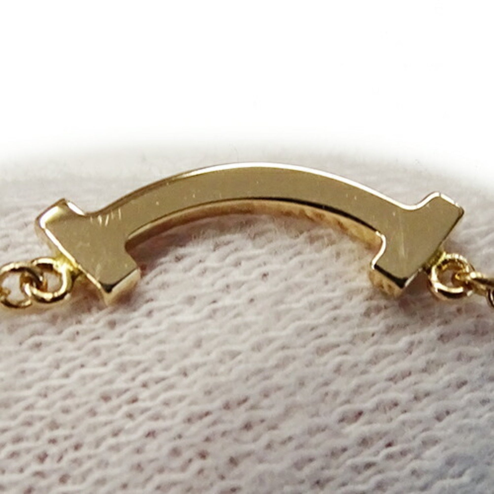 Tiffany & Co T Smile, Gold, Rose Gold, necklace